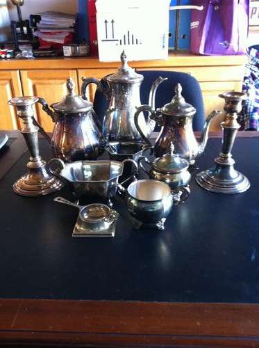 STUNNING VINTAGE EPNS TEA-SET